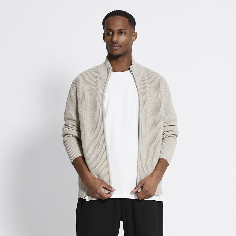 Zip sweater "Frippe"